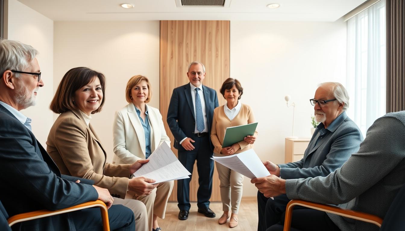 Business agreement signing